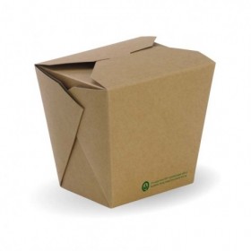 32oz Bio Noodle Box - 90 x 70 x 110mm - FSC Certified/Ingeo Lined  500 pcs