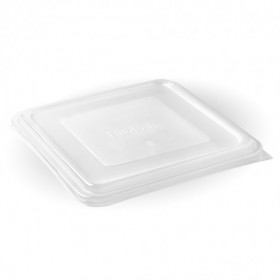 3/4/5 Compartment PP Takeaway LARGE Lid - clear  300 pcs